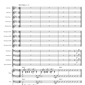 Jazz Ensemble Chart: Storm (PDFs)